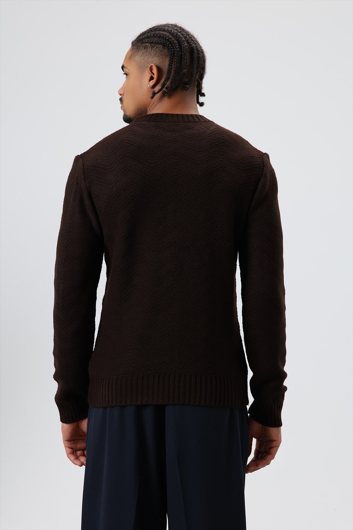 Oversized Crew-Neck Sweater