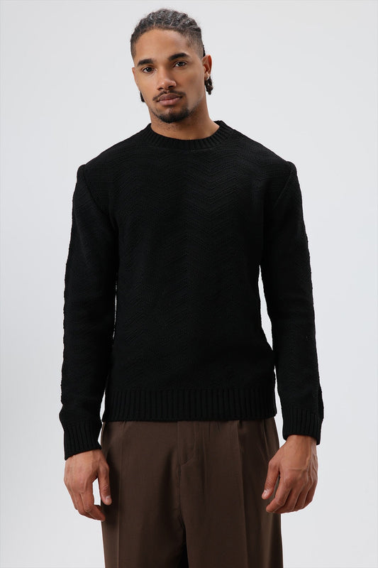Oversized Crew-Neck Sweater