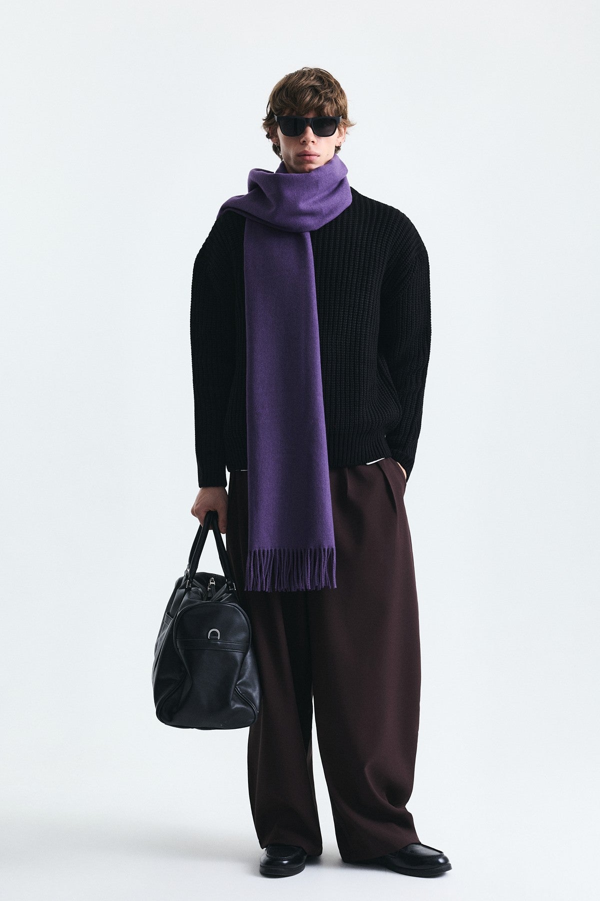 Oversized Basic Knit Sweater