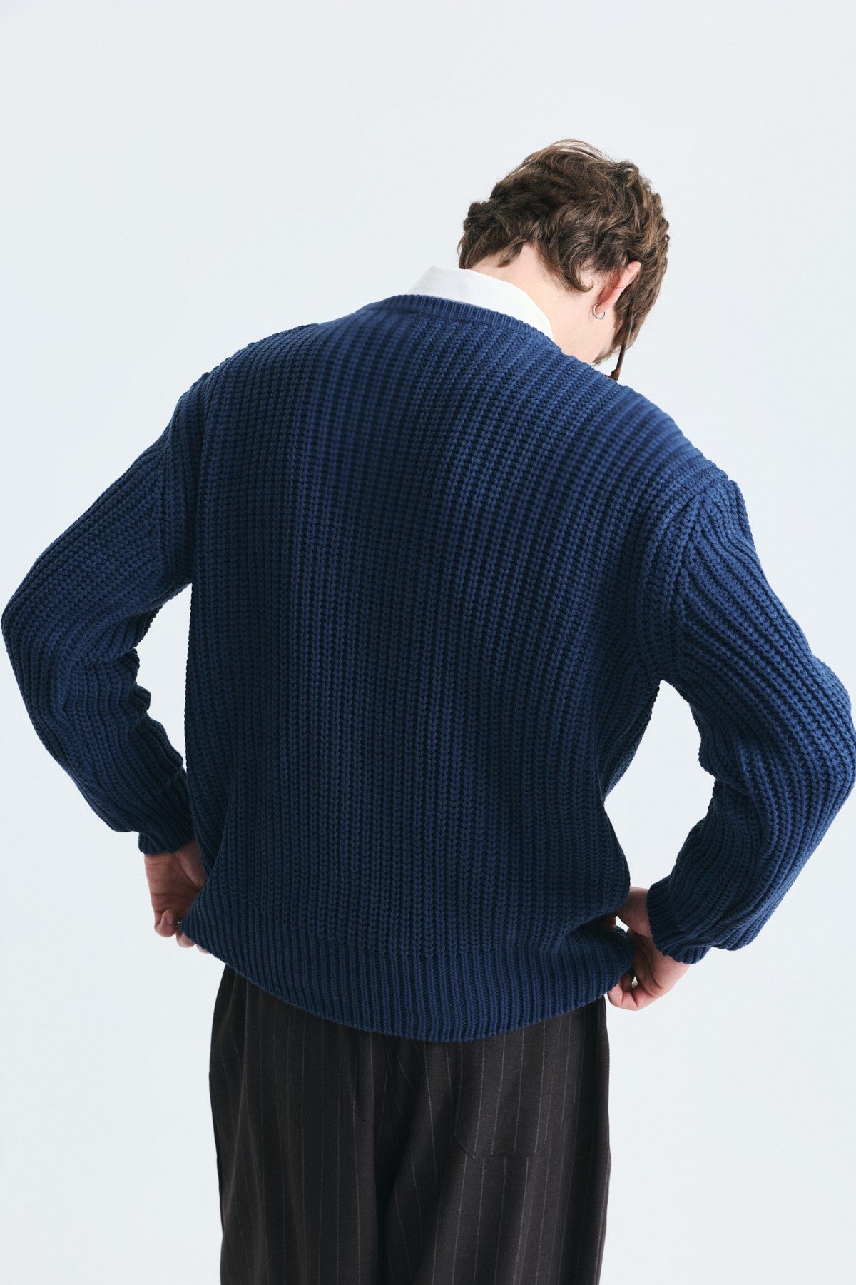 Oversized Basic Knit Sweater