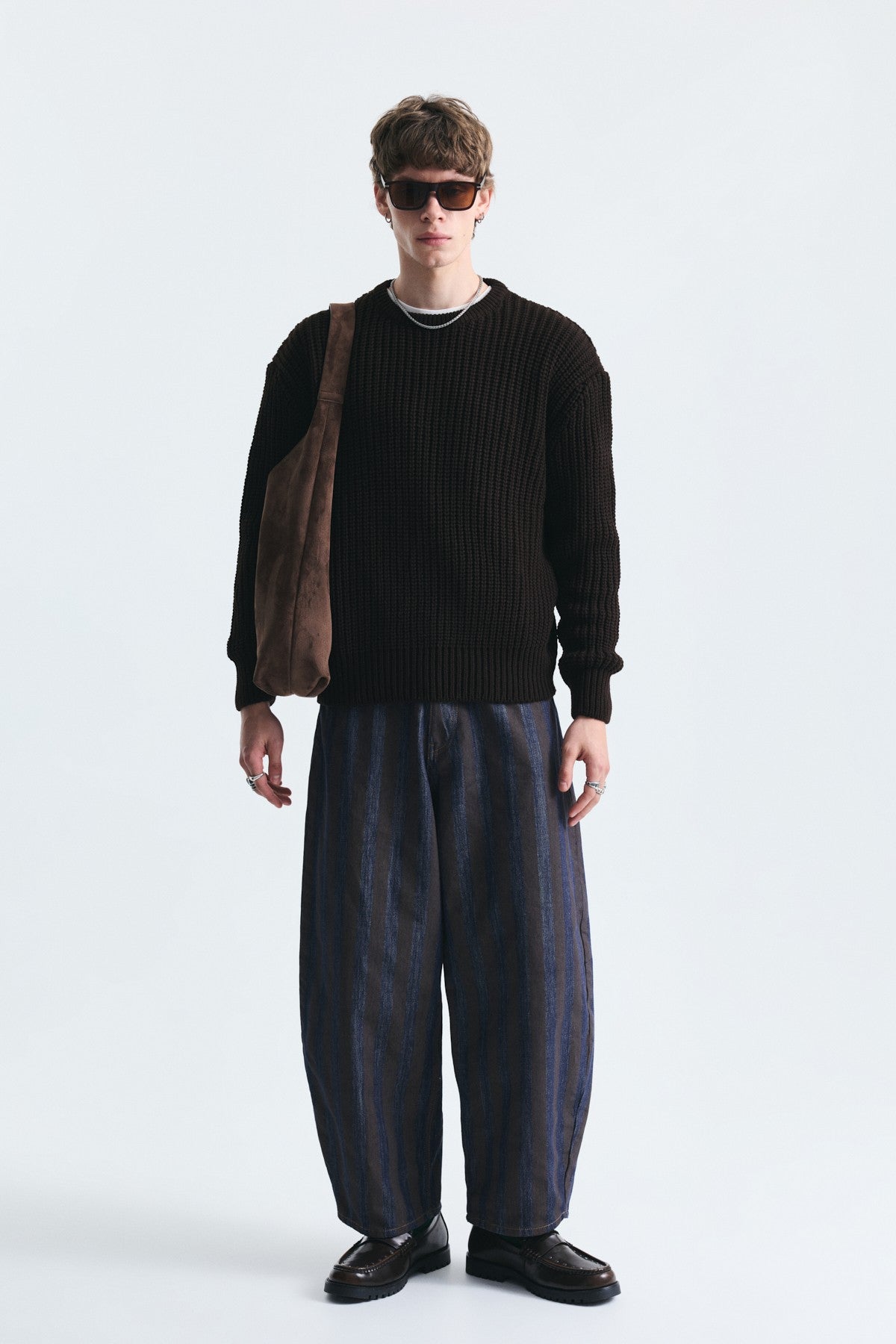 Oversized Basic Knit Sweater