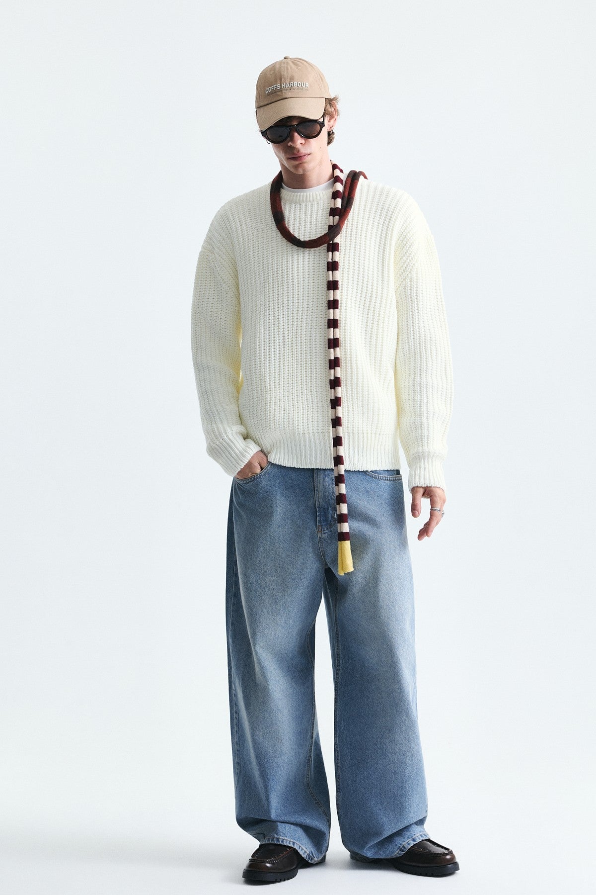 Oversized Basic Knit Sweater
