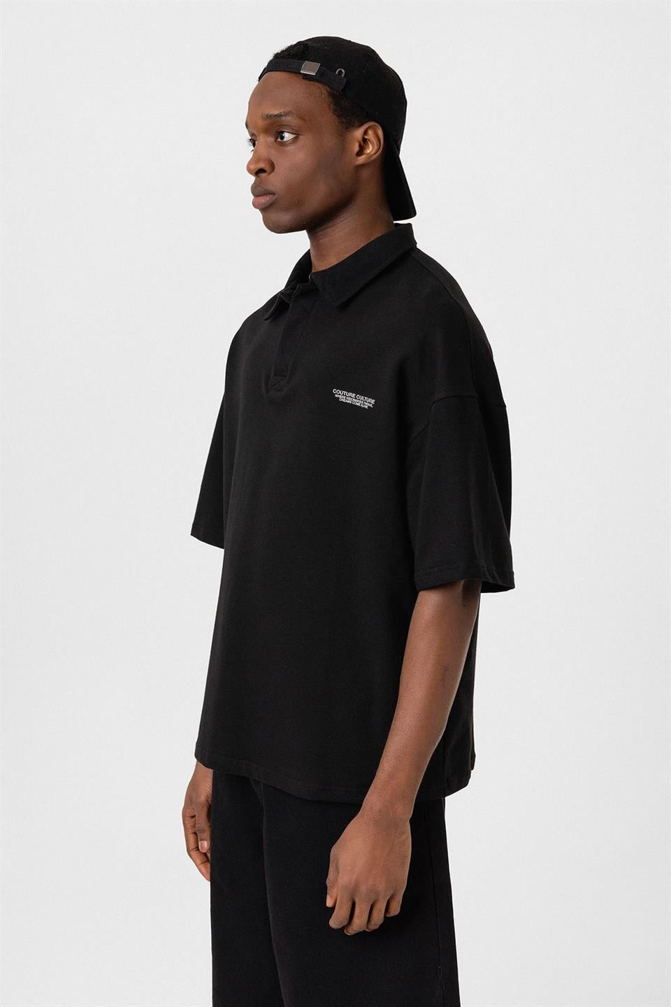 Oversized Polo Shirt
