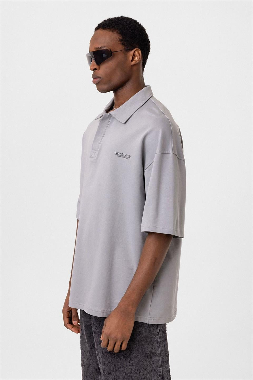 Oversized Polo Shirt