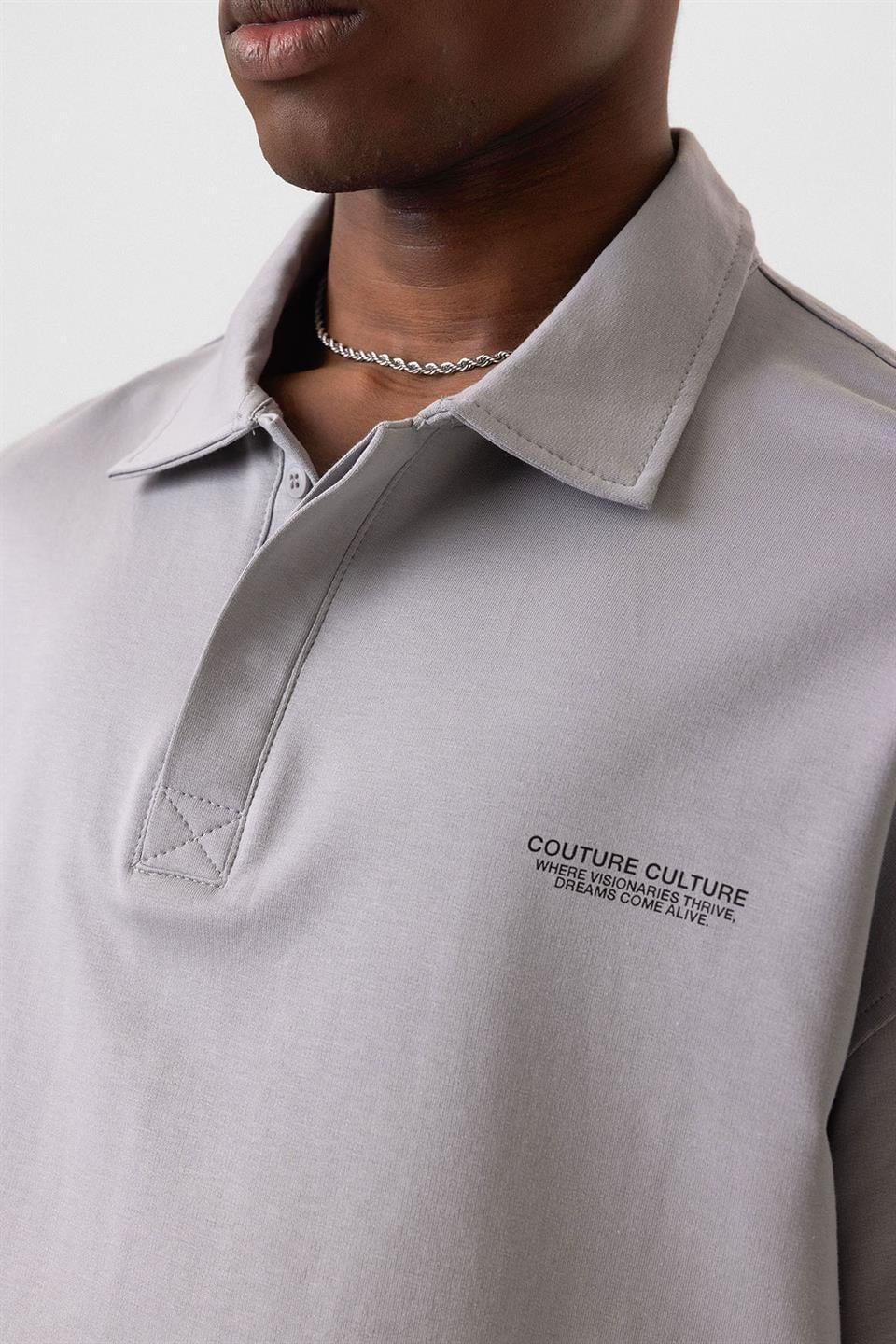 Oversized Polo Shirt