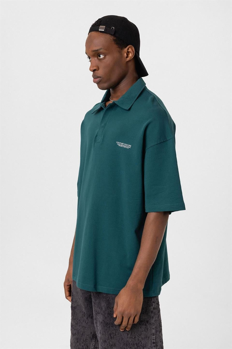 Oversized Polo Shirt V70-10