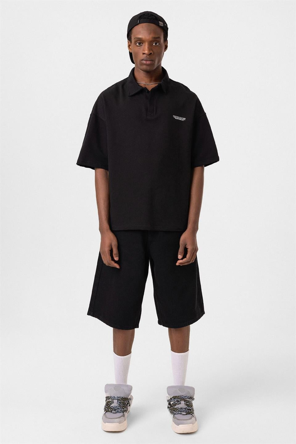 Oversized Polo Shirt