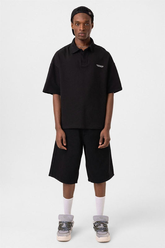 Oversized Polo Shirt
