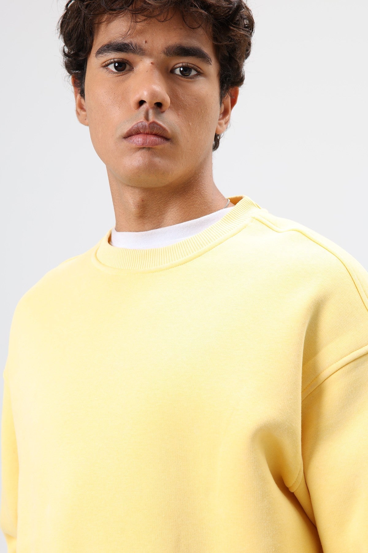 Basic Oversized Washed Sweatshirt