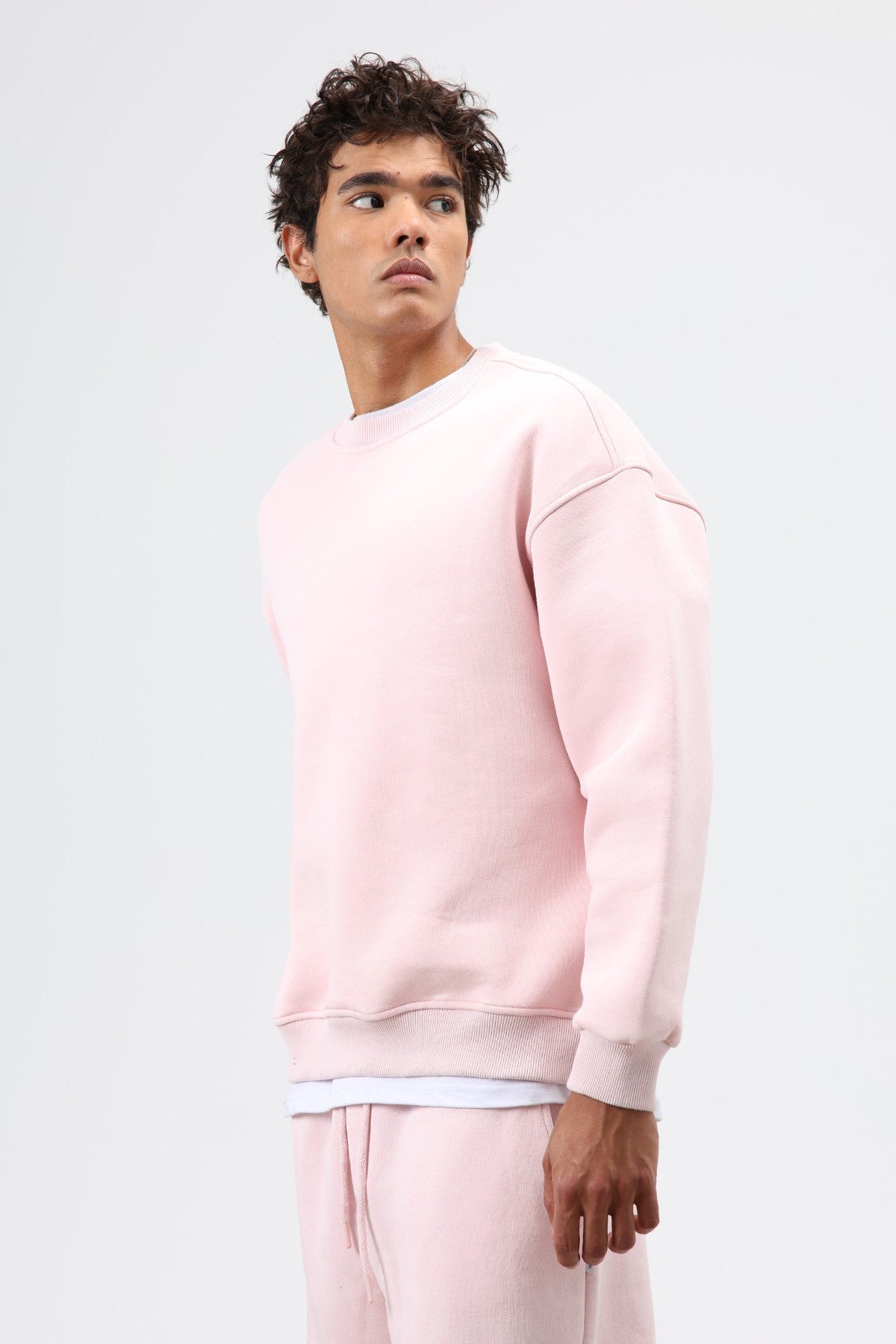 Basic Oversized Washed Sweatshirt