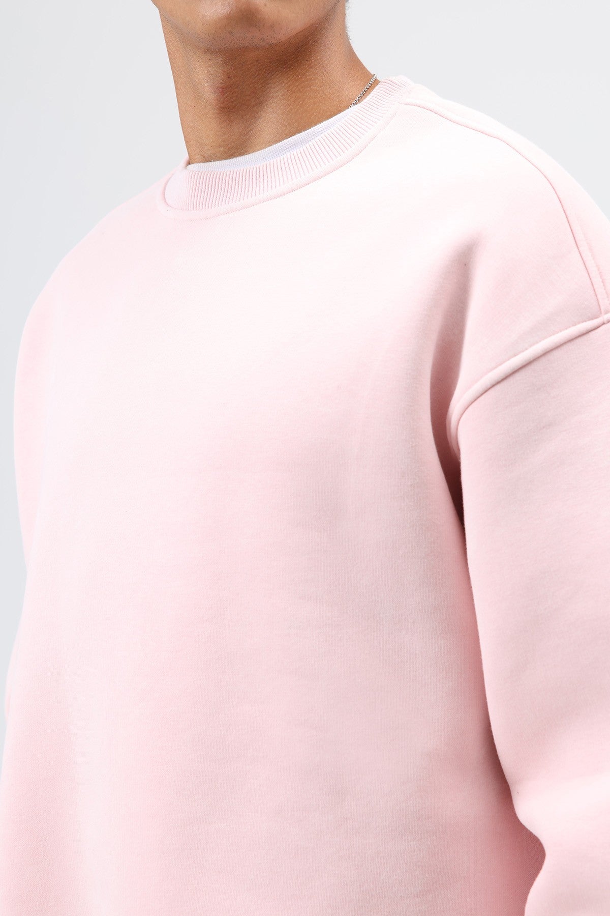 Basic Oversized Washed Sweatshirt