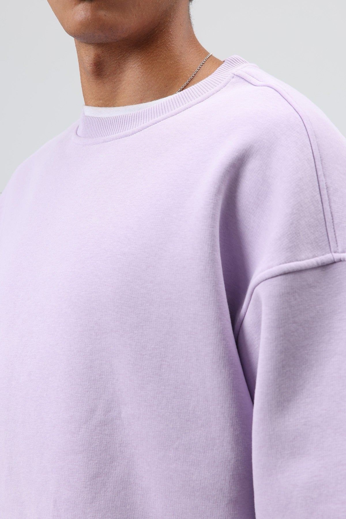 Basic Oversized Washed Sweatshirt