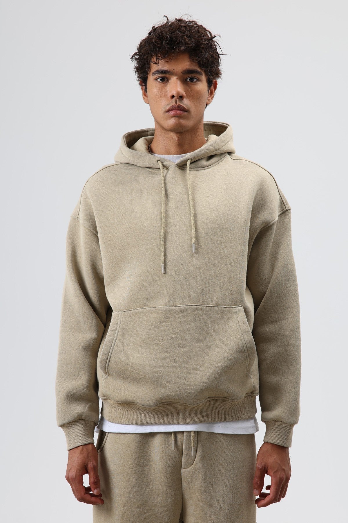 Basic Oversized Washed Hoodie V70-108