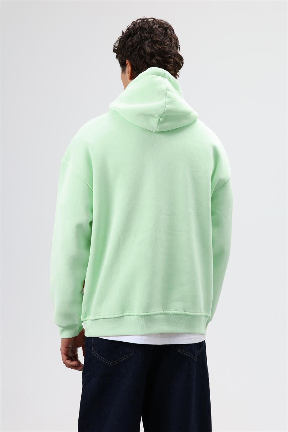 Basic Oversized Washed Hoodie