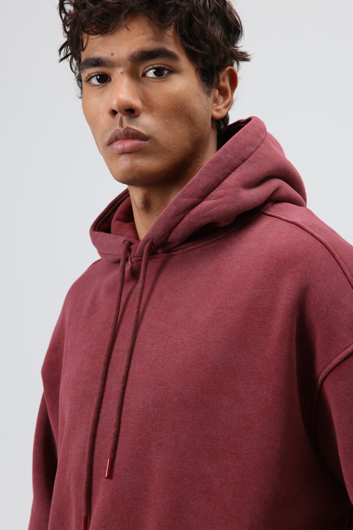 Basic Oversized Washed Hoodie