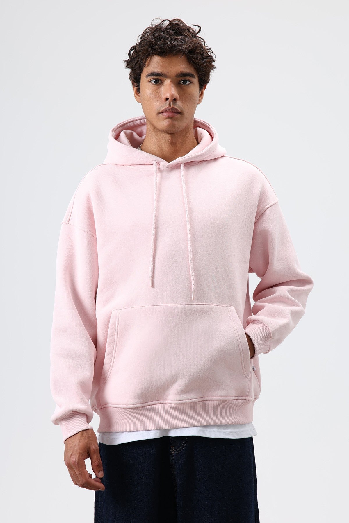 Basic Oversized Washed Hoodie