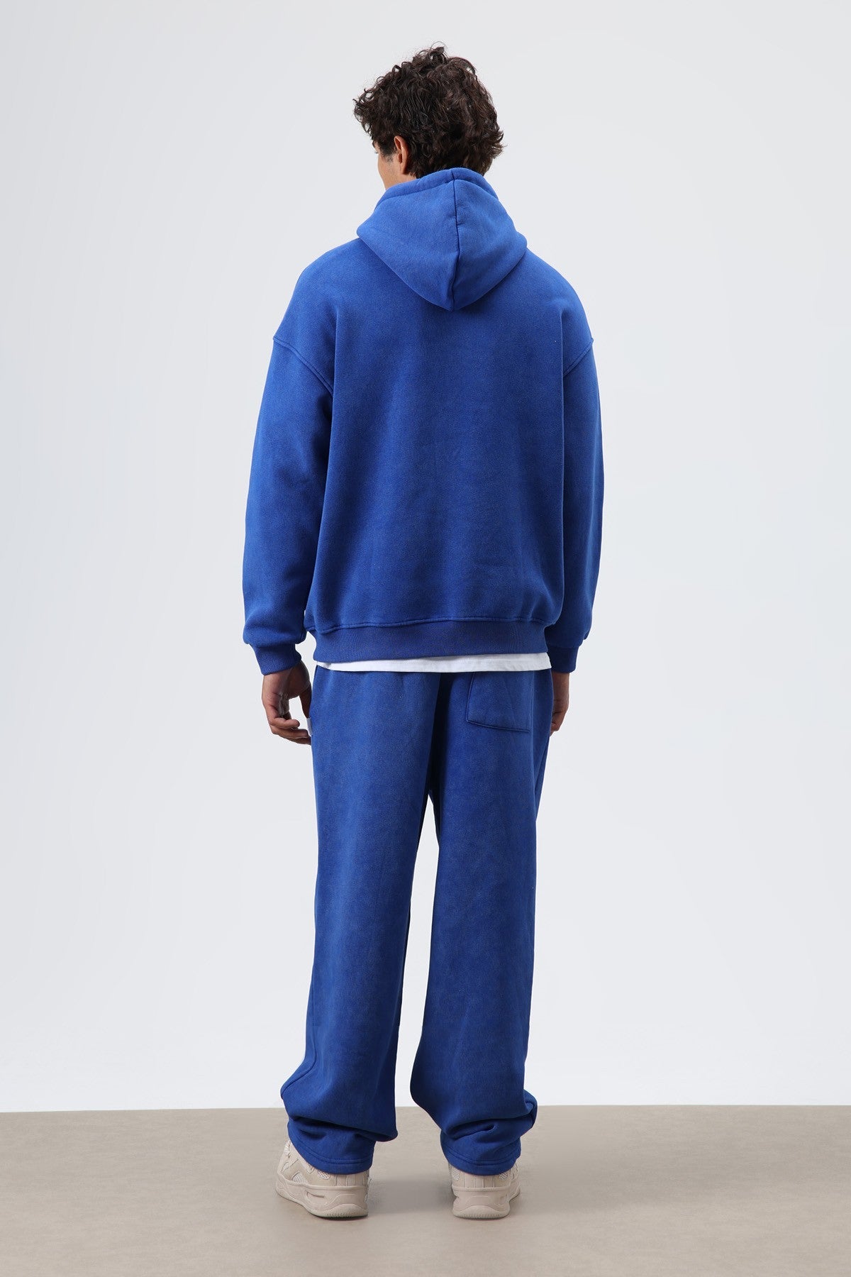 Basic Oversized Washed Hoodie