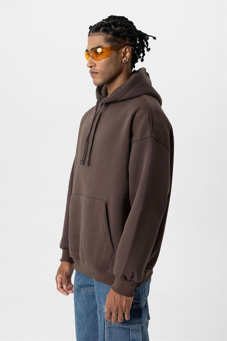 Basic Oversized Washed Hoodie