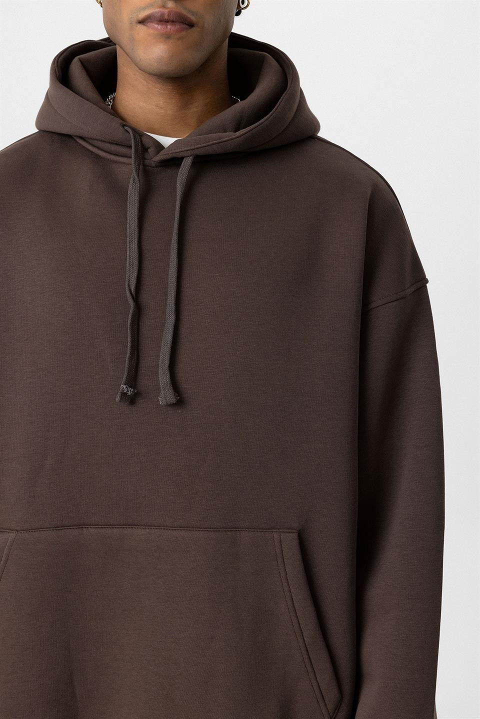 Basic Oversized Washed Hoodie