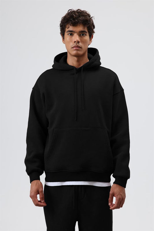 Basic Oversized Washed Hoodie
