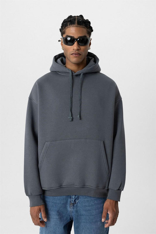 Basic Oversized Washed Hoodie V70-108