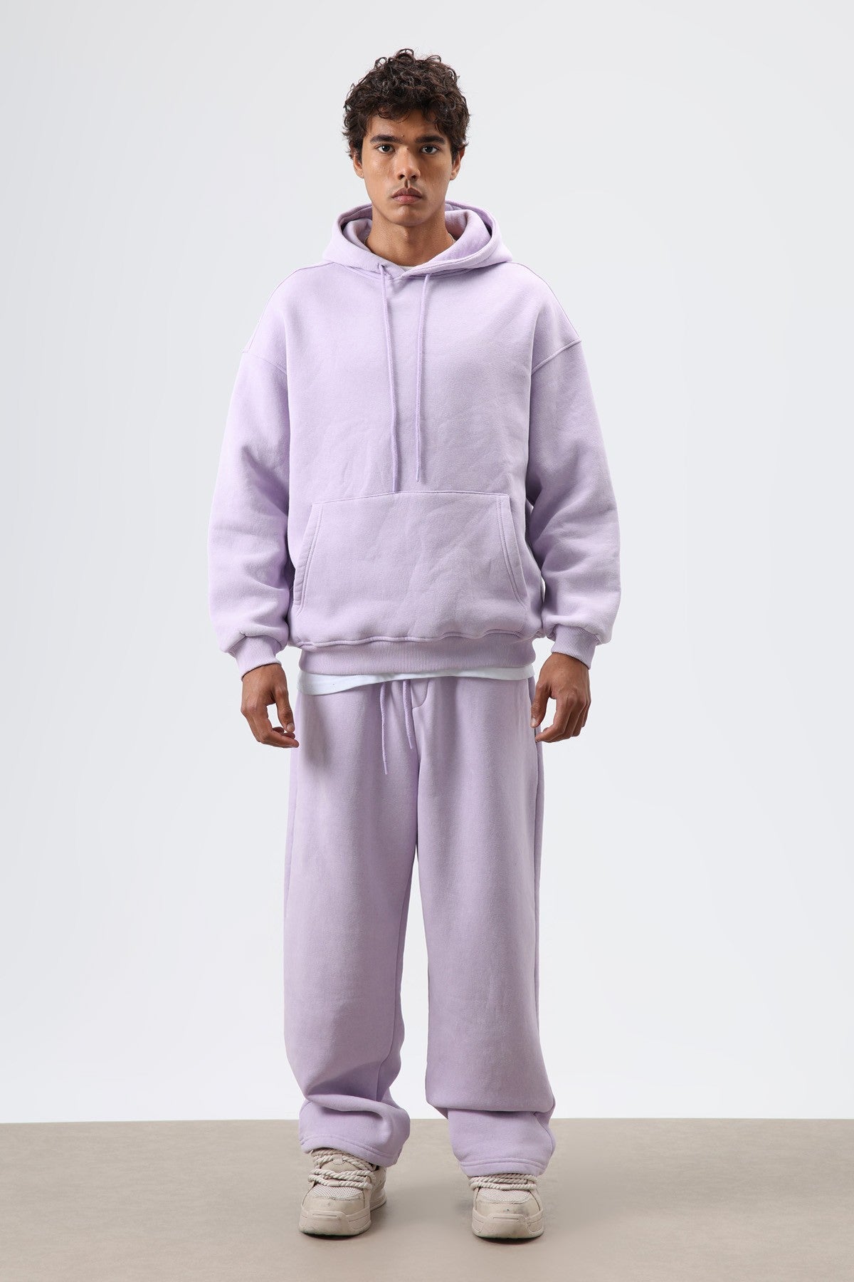 Basic Oversized Washed Hoodie