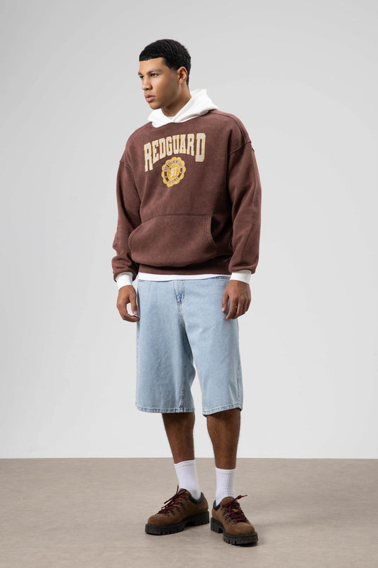 Oversized Printed Hooded Sweatshirt