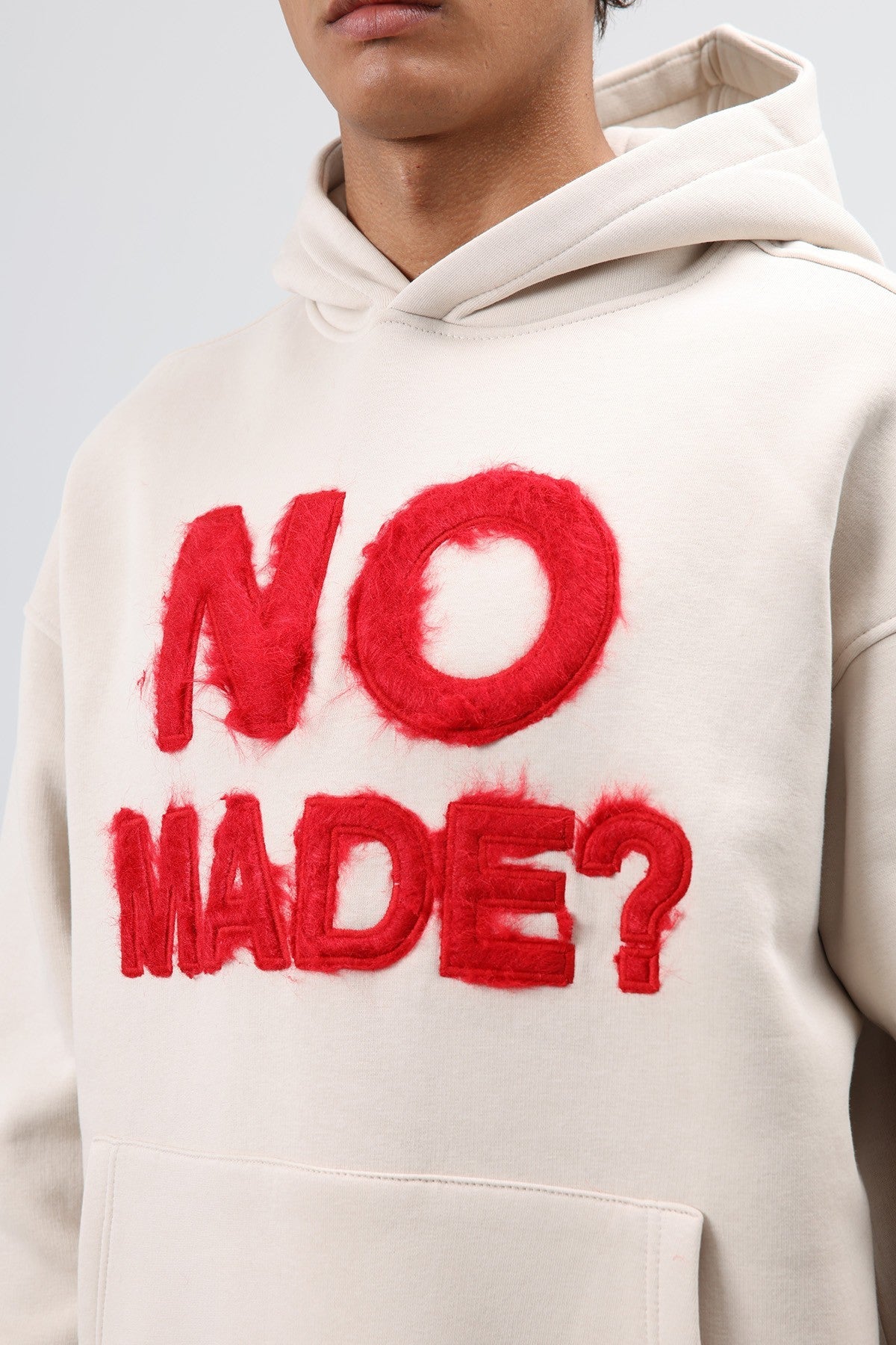 Oversized Printed Hooded Sweatshirt