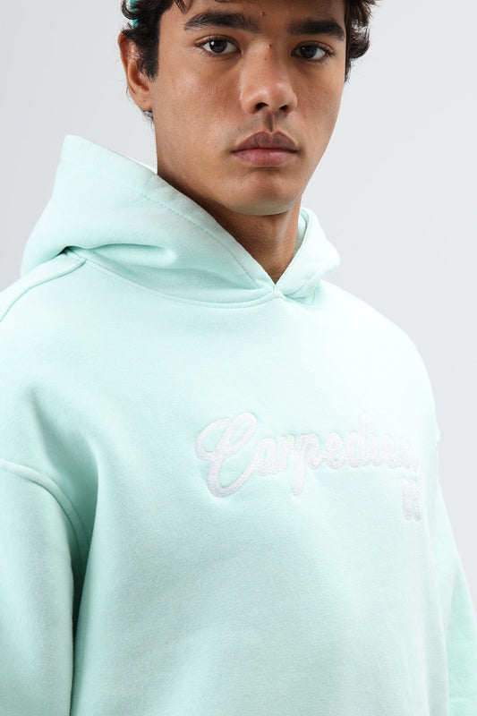 Oversized Printed Hoodie