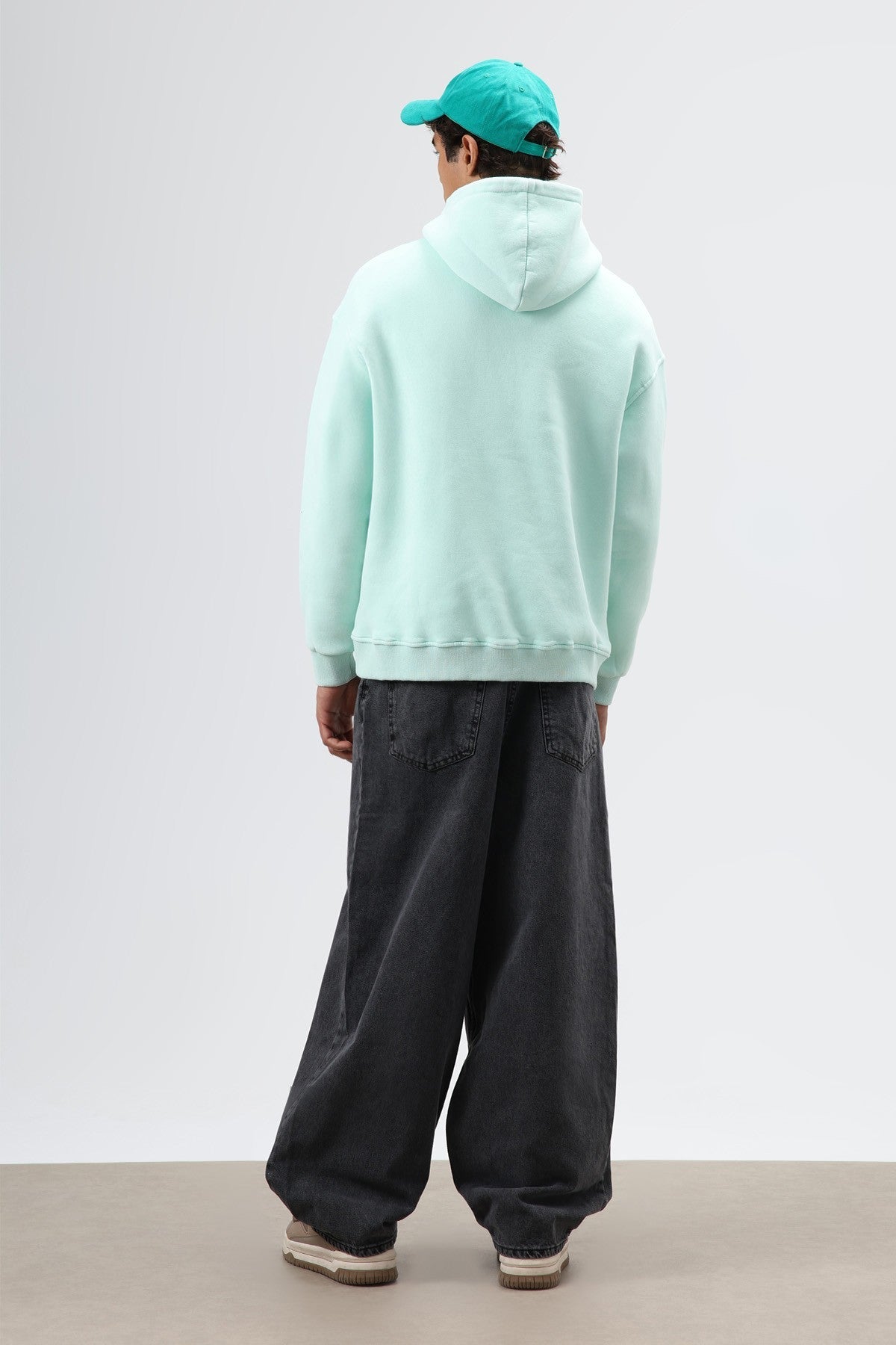 Oversized Printed Hoodie