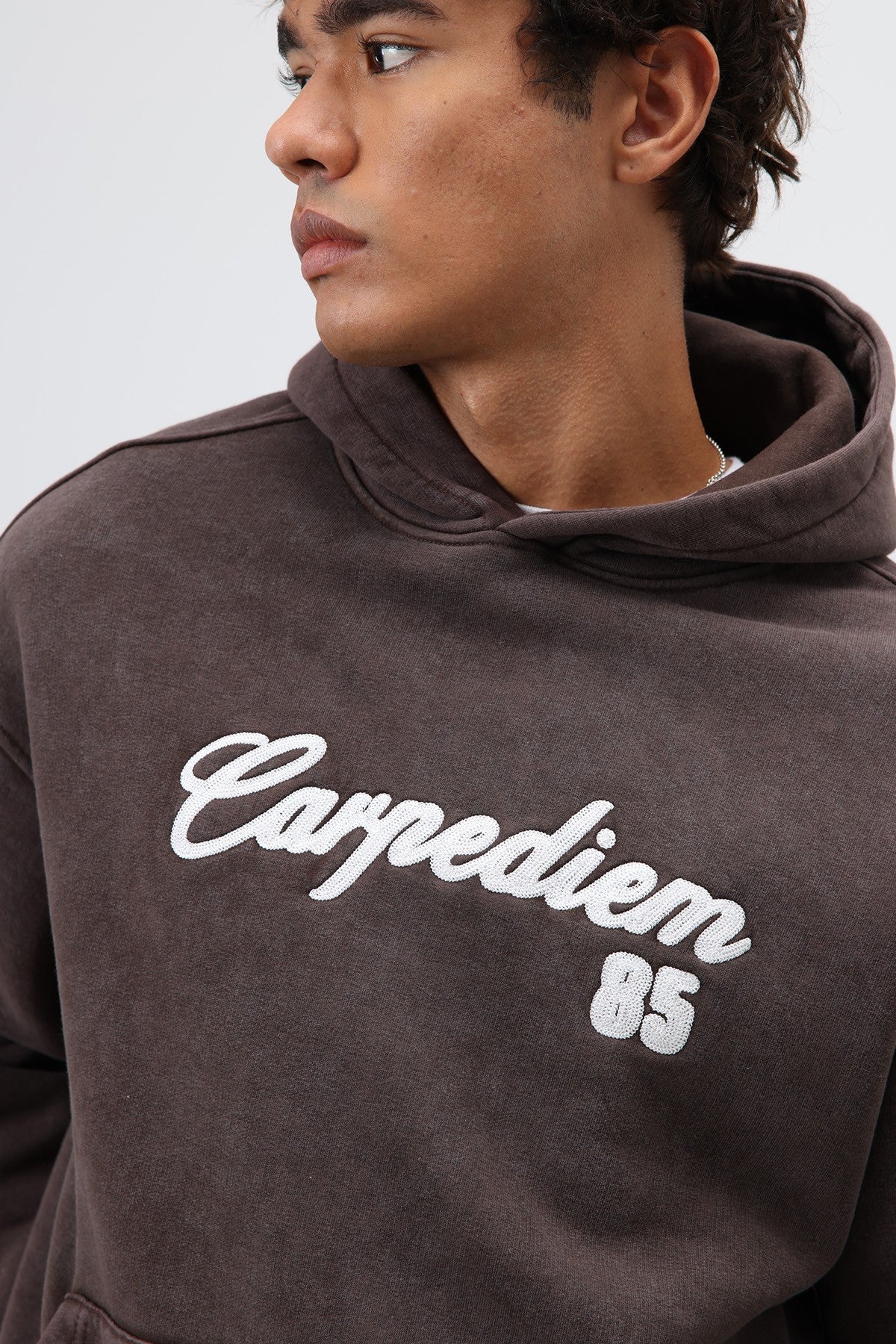 Oversized Printed Hoodie