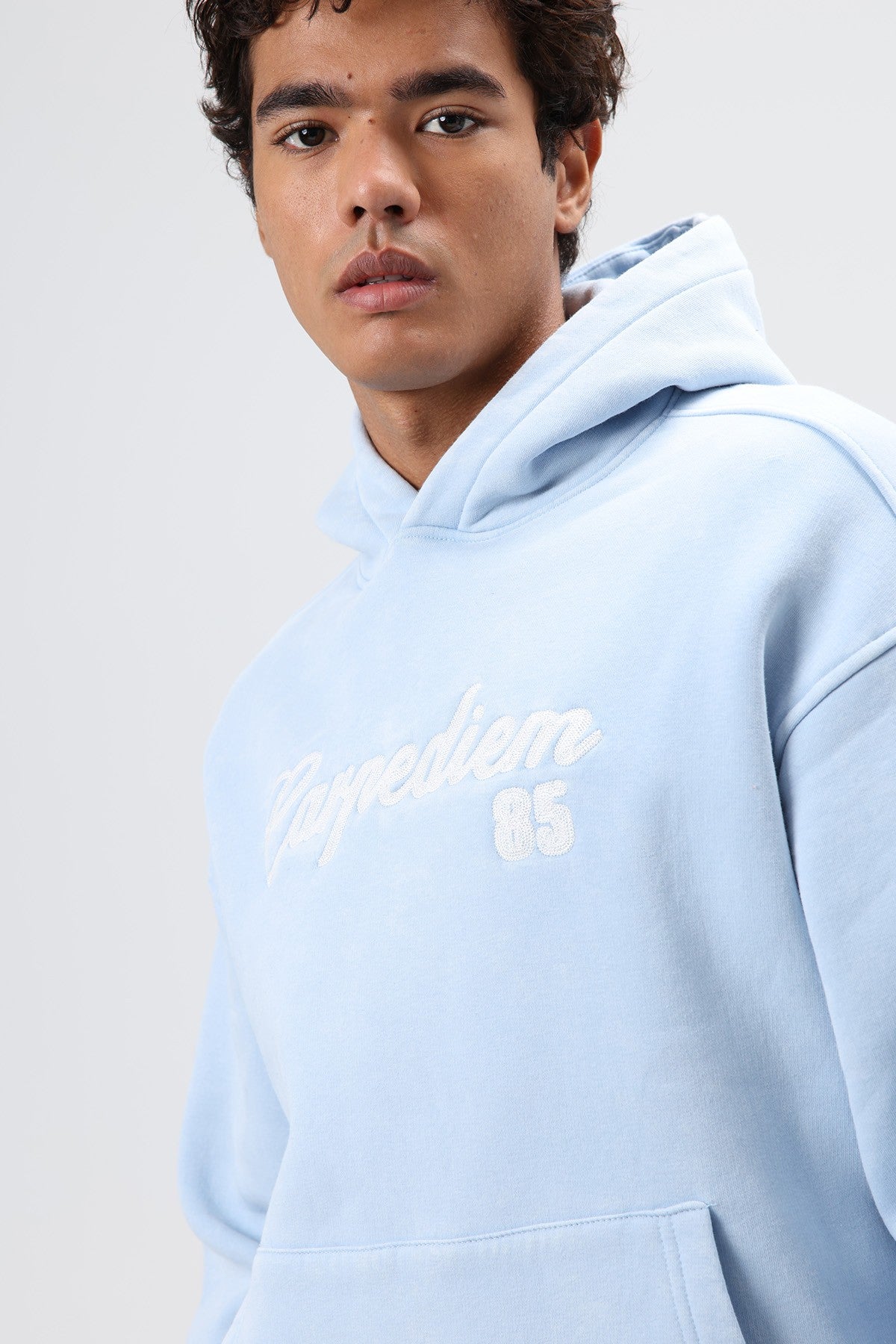 Oversized Printed Hoodie