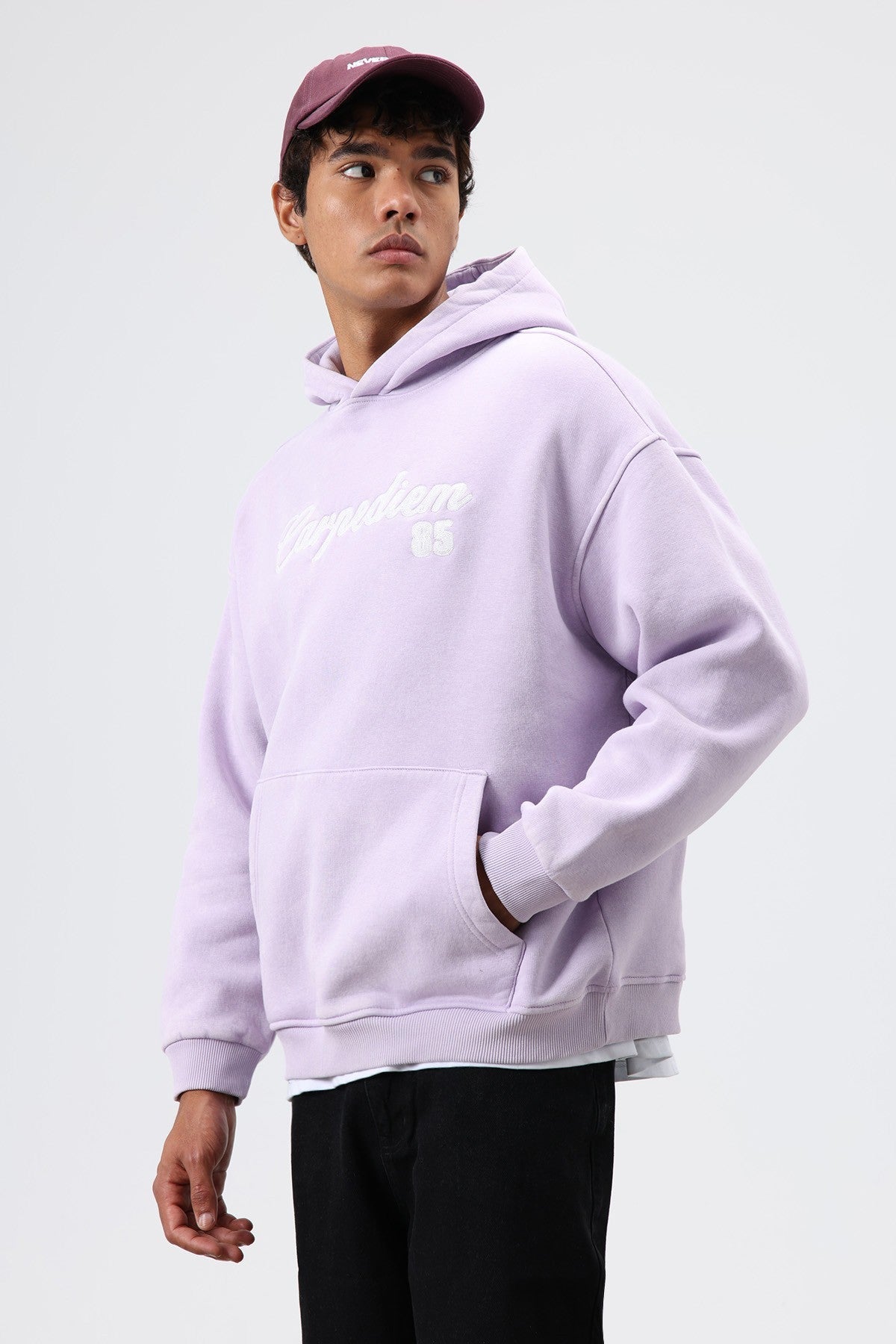 Oversized Printed Hoodie