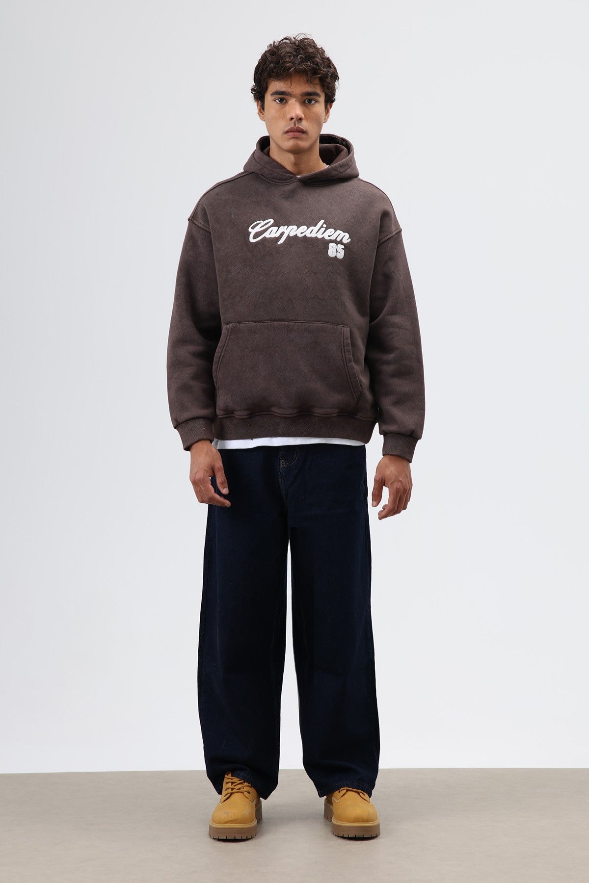 Oversized Printed Hoodie