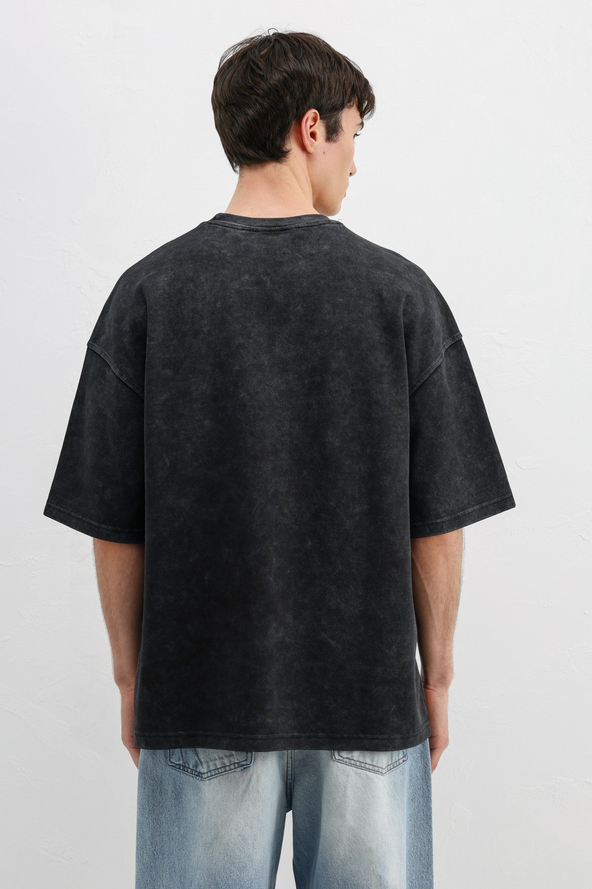 Oversized T-Shirt with Printed Number