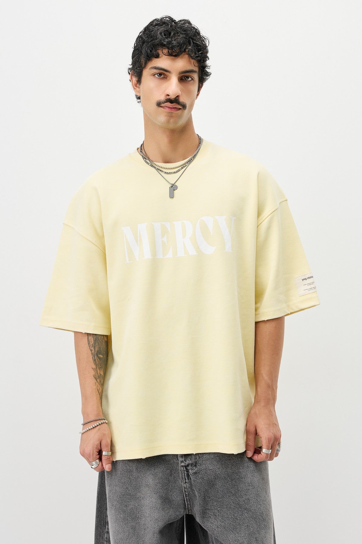 Printed Oversized T-Shirt V70-140