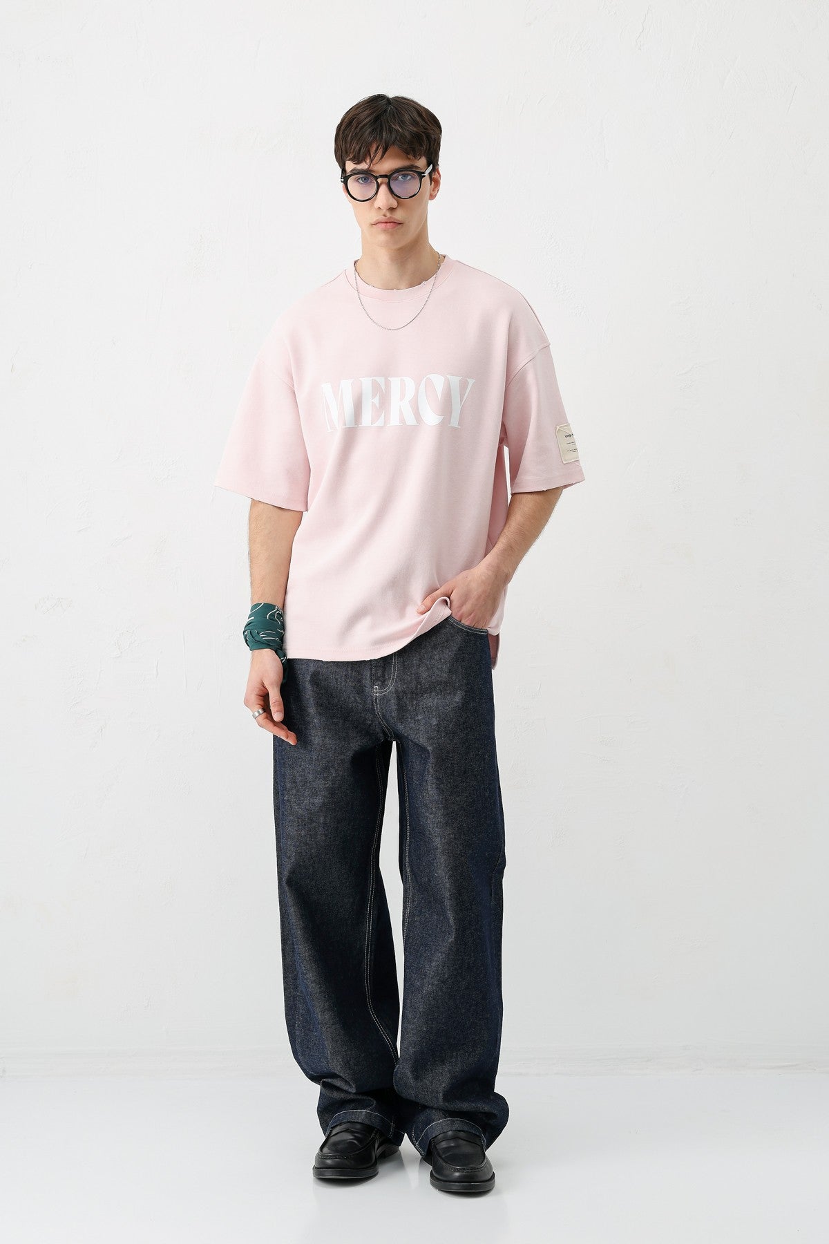 Printed Oversized T-Shirt V70-140