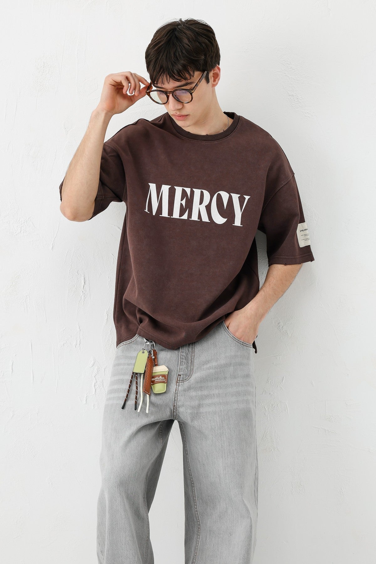 Printed Oversized T-Shirt V70-140