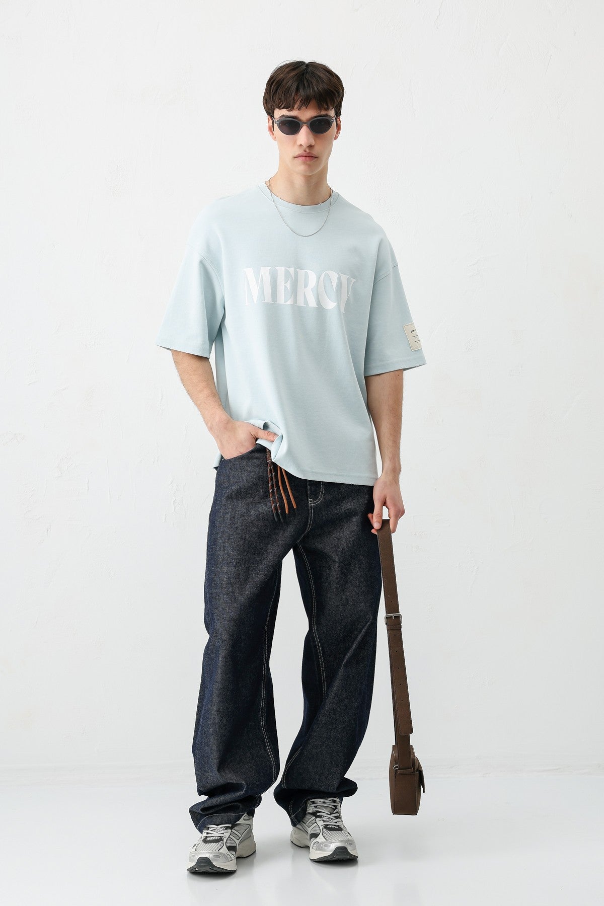 Printed Oversized T-Shirt V70-140