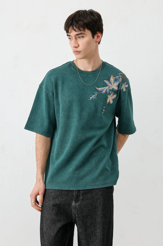 Oversized Printed T-Shirt V70-145