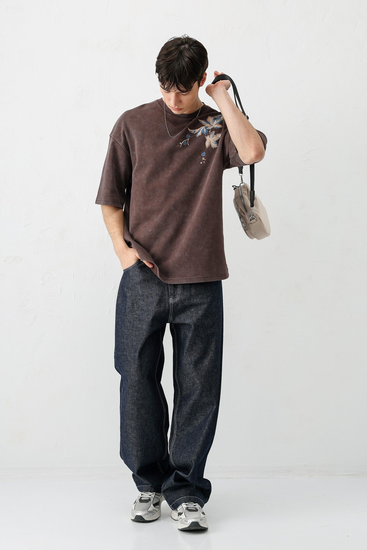 Oversized Printed T-Shirt V70-145
