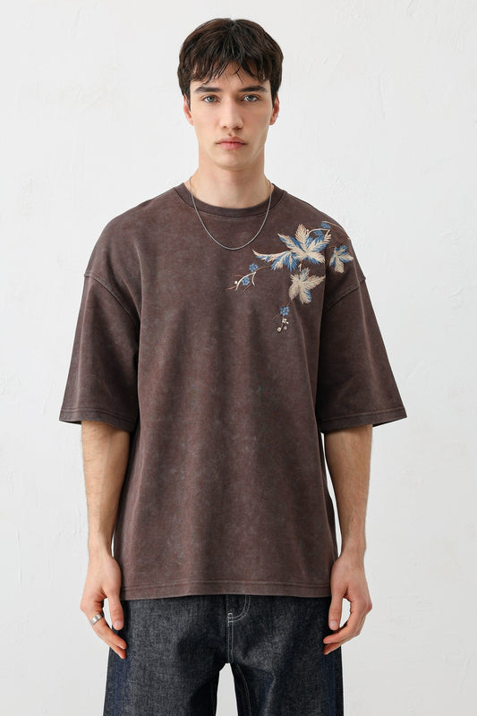 Oversized Printed T-Shirt V70-145