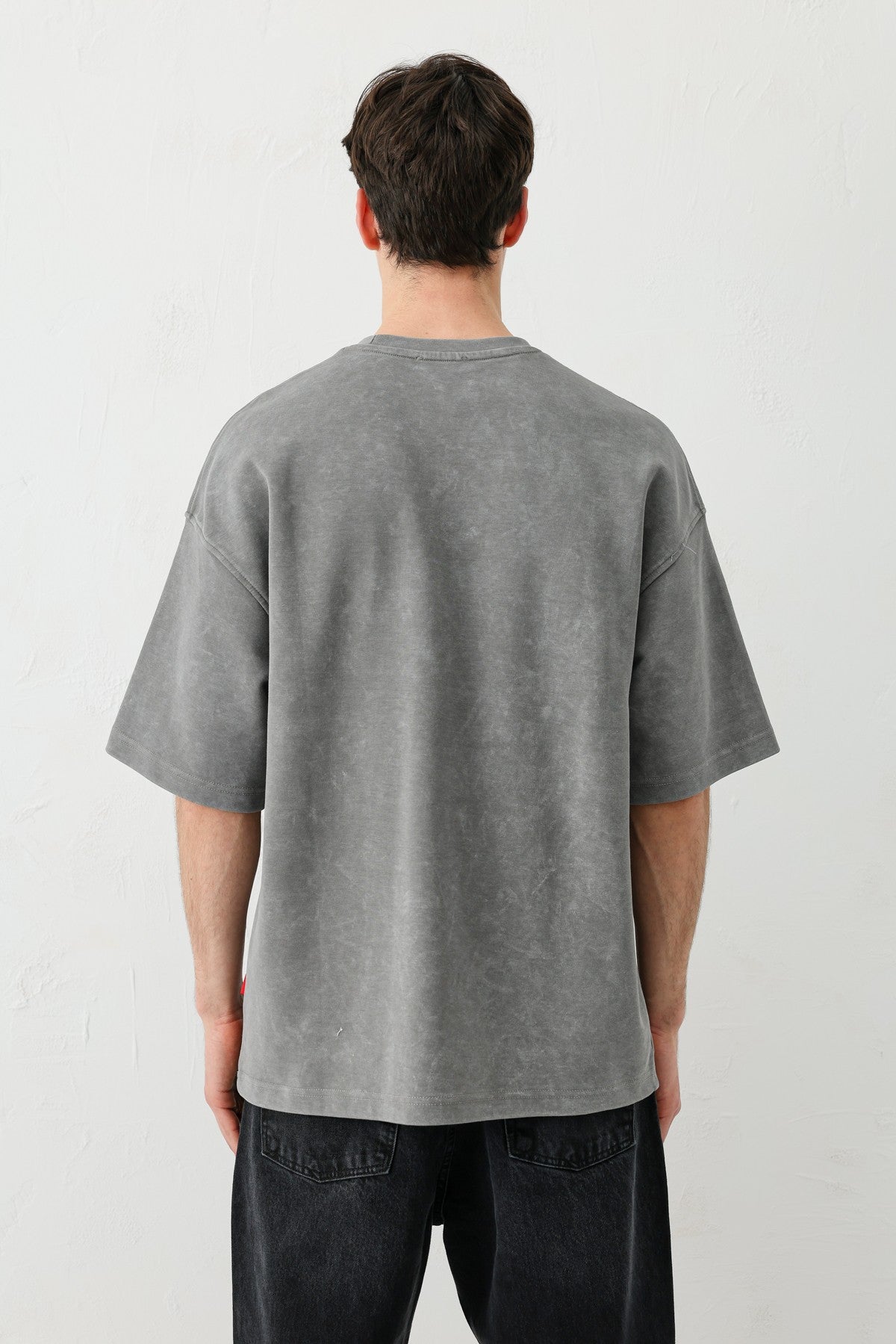Oversized T-Shirt with Print (Requires Washing)