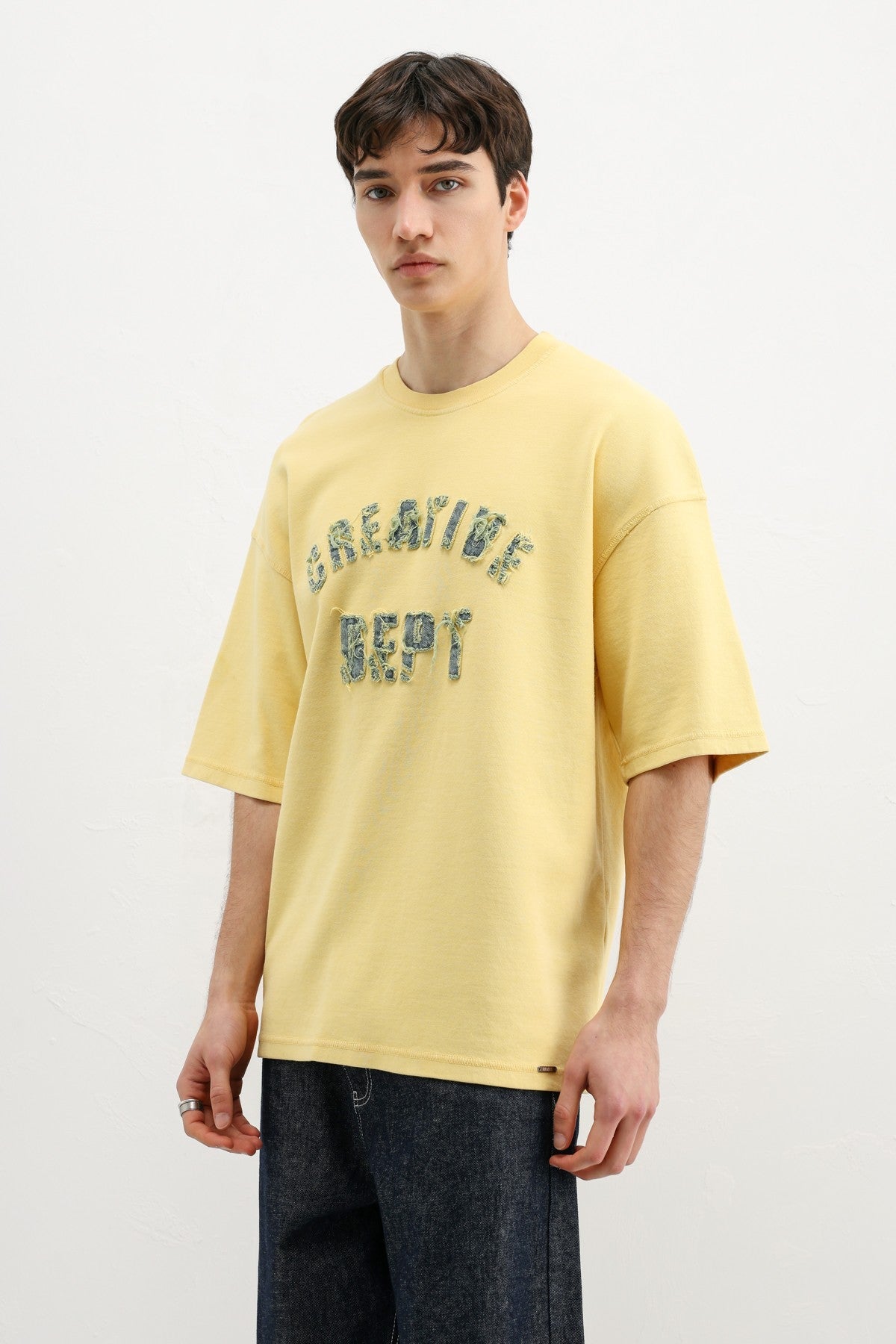 Oversized T-Shirt with Washable Print