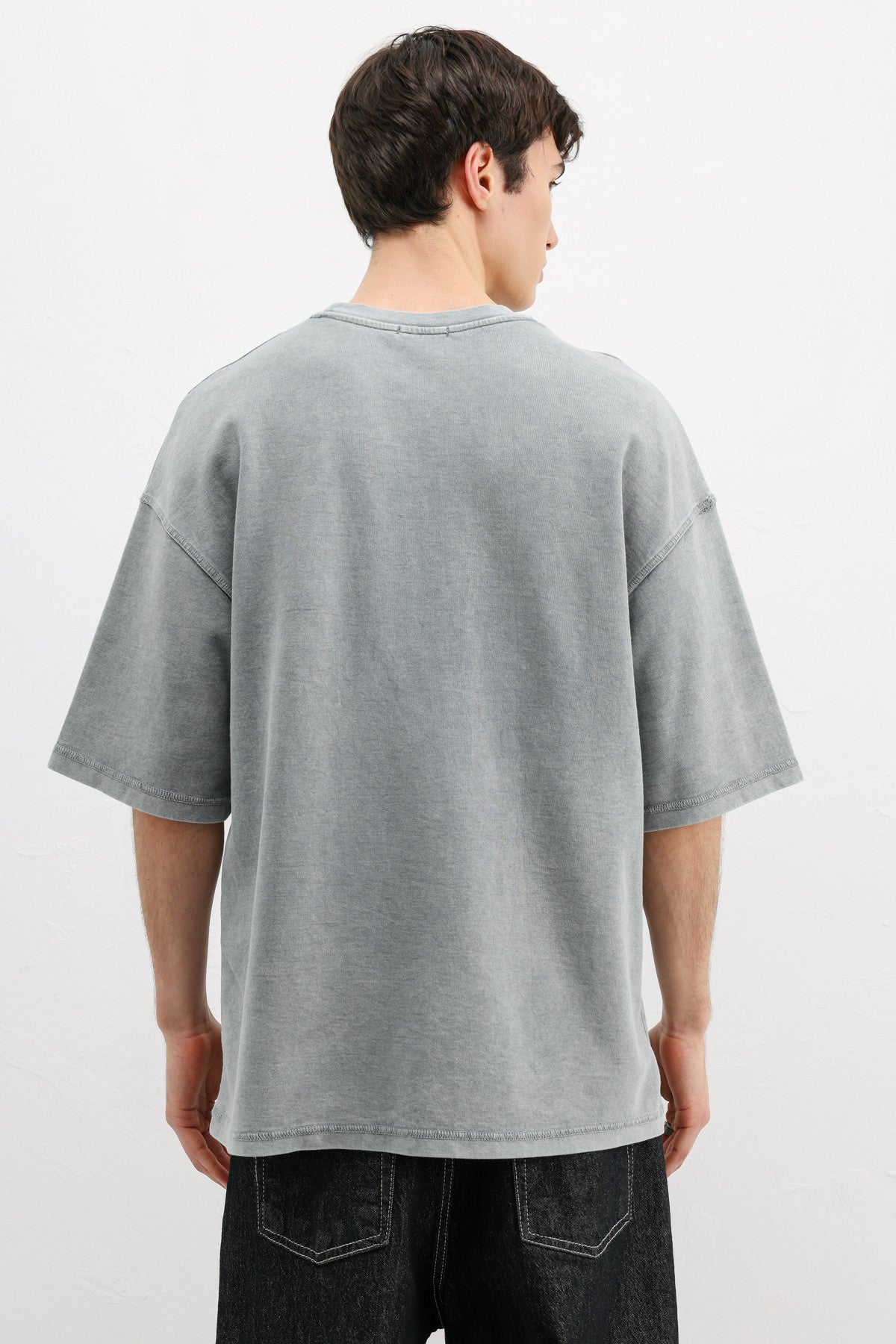 Oversized T-Shirt with Washable Print