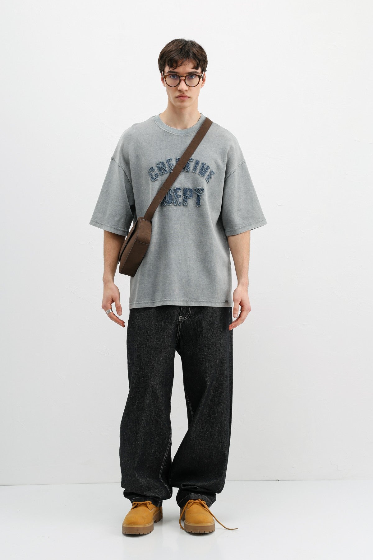 Oversized T-Shirt with Washable Print