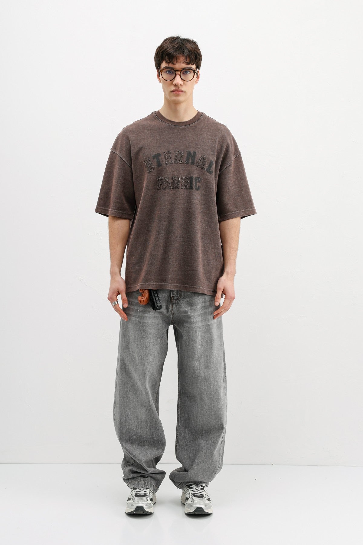 Oversized Printed T-Shirt V70-148