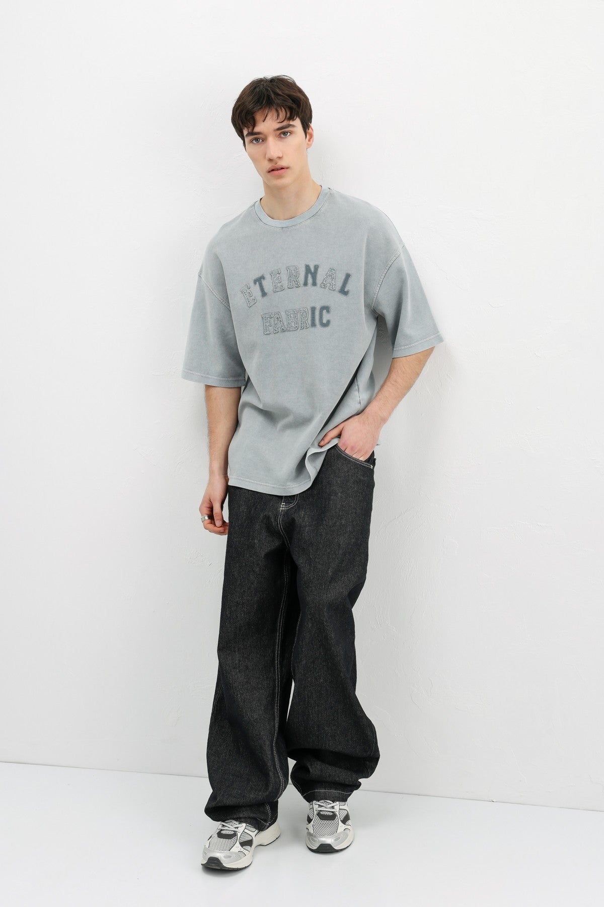 Oversized Printed T-Shirt V70-148
