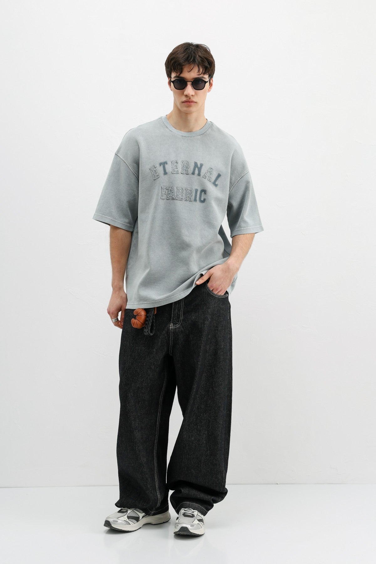 Oversized Printed T-Shirt V70-148