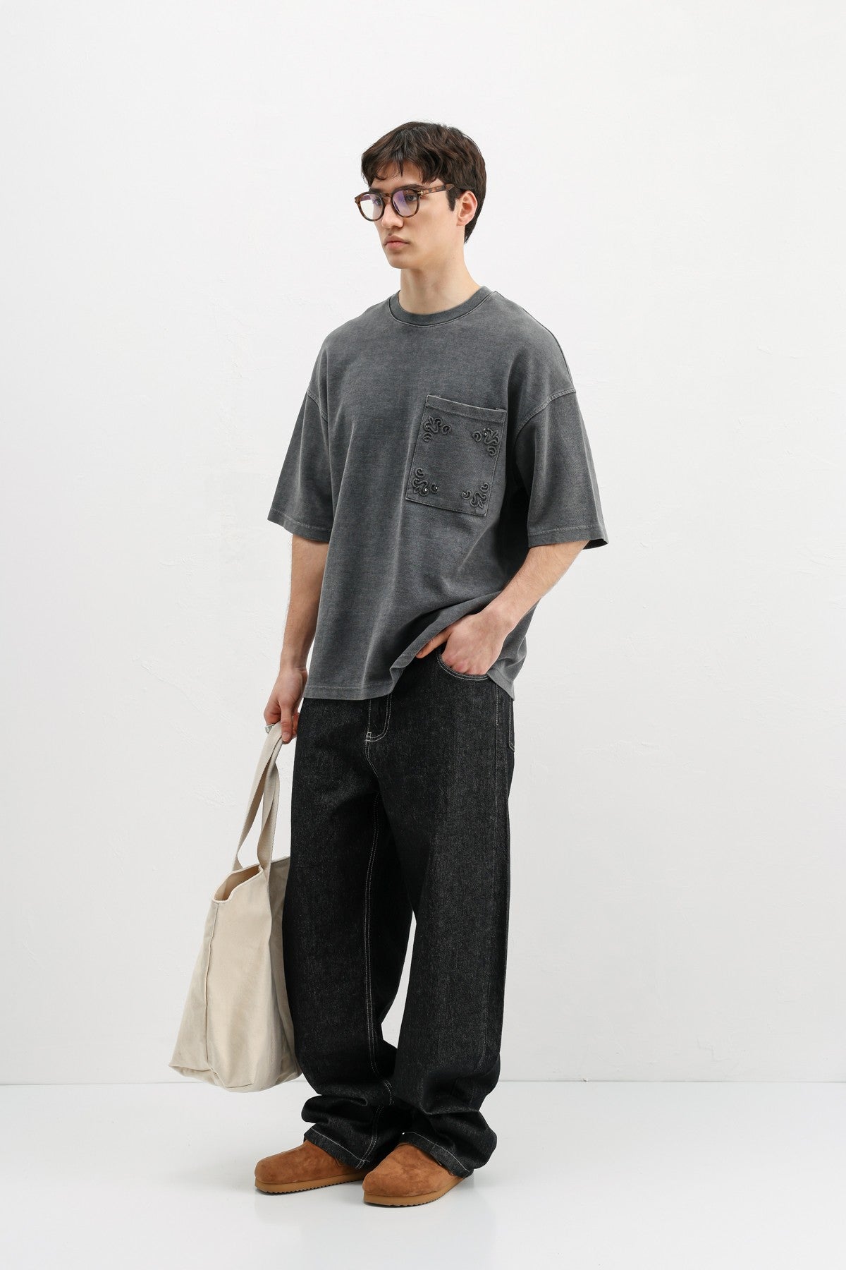Oversized Printed T-Shirt V70-149